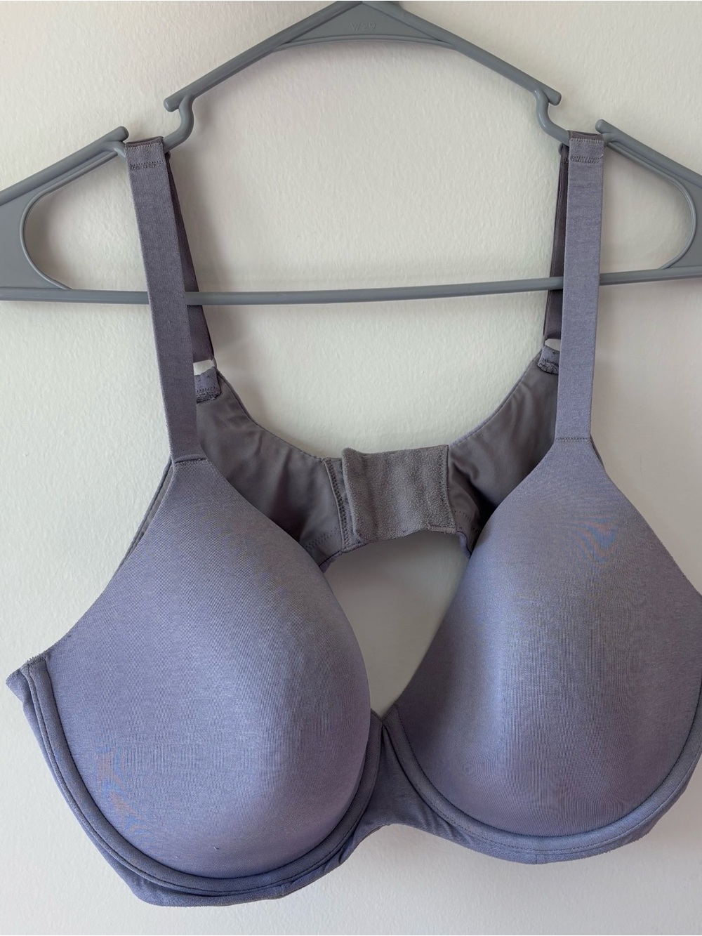 Ambrielle Everyday Full Coverage Gray Underwire Bra 40D